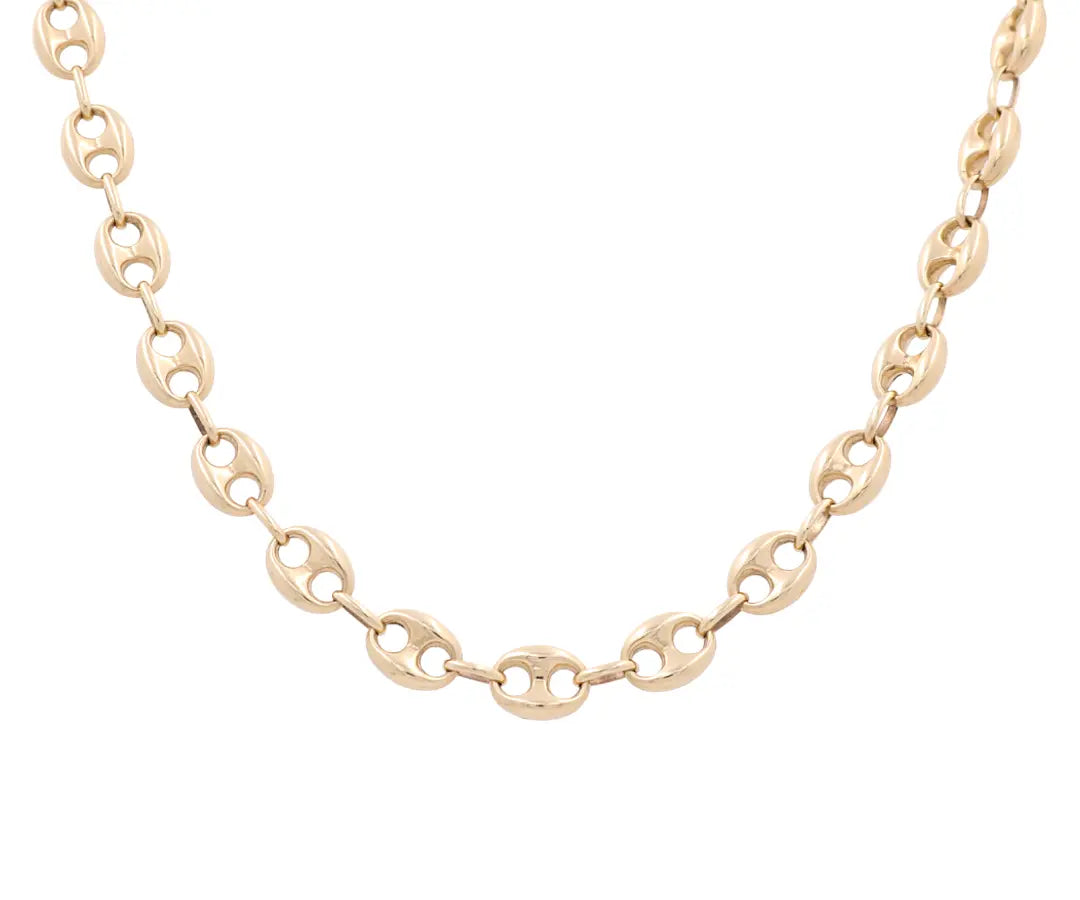 14K Women's Yellow Gold Marine Chain - Miral Jewelry
