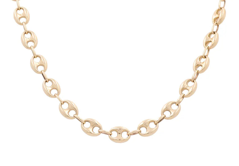 14K Women's Yellow Gold Marine Chain - Miral Jewelry