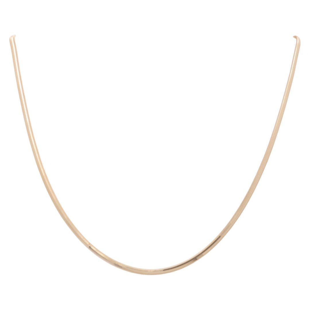 14K Women's Yellow Gold Snake Chain - Miral Jewelry