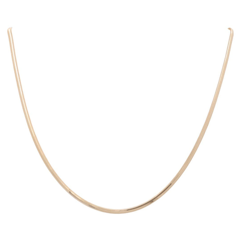 14K Women's Yellow Gold Snake Chain - Miral Jewelry