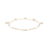 14K Yellow Gold Ankle Bracelet - Miral Jewelry