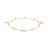14K Yellow Gold Ankle Bracelet - Miral Jewelry