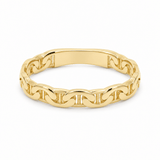 14K Yellow Gold Mariner Link Band Ring
