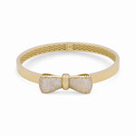 14K Yellow Gold Bangle Bracelet - Miral Jewelry