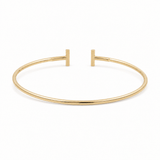 14K Yellow Gold Bangle Bracelet Women's - Miral Jewelry