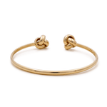 14K Yellow Gold Bangle Bracelet Women's - Miral Jewelry