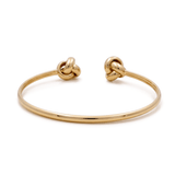14K Yellow Gold Bangle Bracelet Women's - Miral Jewelry