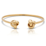 14K Yellow Gold Bangle Bracelet Women's - Miral Jewelry