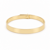 14K Yellow Gold Bangle Bracelet Women's - Miral Jewelry