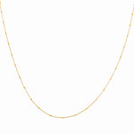 14K Yellow Gold Bead Chain - Miral Jewelry