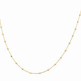 14K Yellow Gold Bead Chain - Miral Jewelry