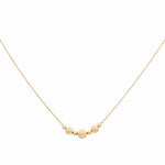 14K Yellow Gold Beads Necklace - Miral Jewelry