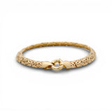 14k Yellow Gold Byzantine Bracelet - Miral Jewelry