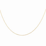 14K Yellow Gold Cable Link Chain 16" - Miral Jewelry