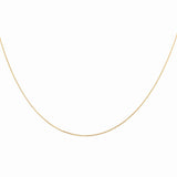 14K Yellow Gold Cable Link Chain 17" - Miral Jewelry