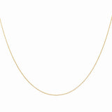 14k Yellow Gold Cable Link Women's Chain - Miral Jewelry