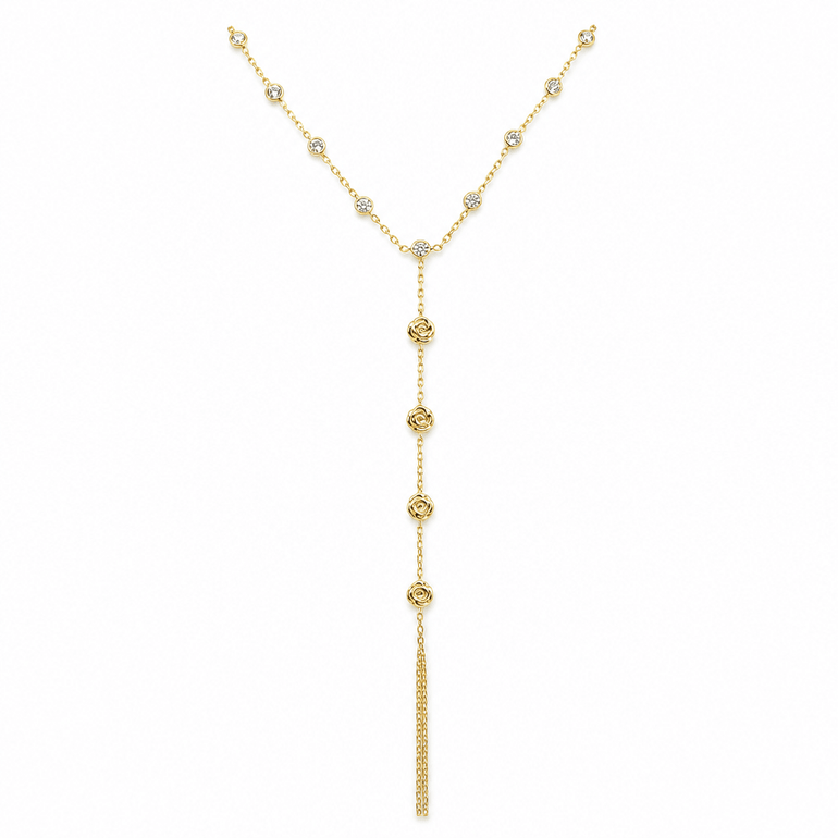 14K Yellow Gold Clon Bracelet – 7.5" - Miral Jewelry