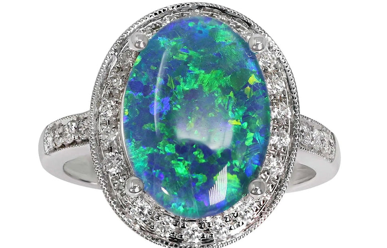 14k Yellow Gold Cocktail Fashion Ring - Miral Jewelry