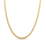 14K Yellow Gold Cuban Link 24" - Miral Jewelry