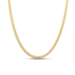 14K Yellow Gold Cuban Link 24" - Miral Jewelry
