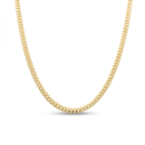 14K Yellow Gold Cuban Link 24" - Miral Jewelry