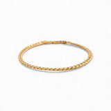 14K Yellow Gold Cuban Link Bracelet - Miral Jewelry