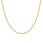 14K Yellow Gold Cuban Link Chain 20" - Miral Jewelry
