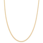 14K Yellow Gold Cuban Link Chain 24" - Miral Jewelry