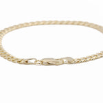 14K Yellow Gold Curb Bracelet - Miral Jewelry
