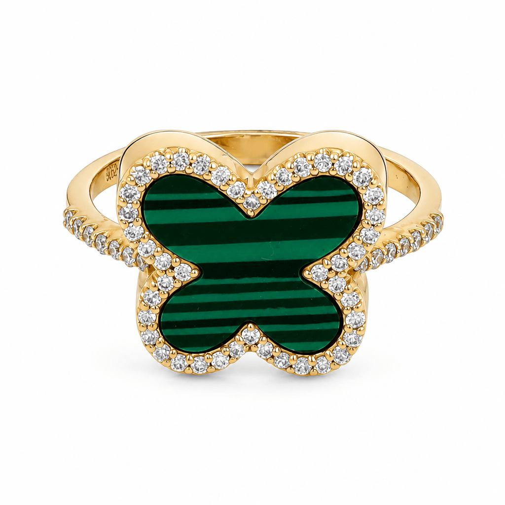 14K Yellow Gold Diamond Fashion Ring with 0.25Tw Round Diamond - Miral Jewelry