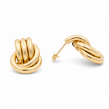 14K Yellow Gold Drop Earrings - Miral Jewelry