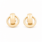 14K Yellow Gold Drop Earrings - Miral Jewelry