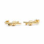 14K Yellow Gold Drop Earrings - Miral Jewelry