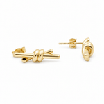 14K Yellow Gold Drop Earrings - Miral Jewelry