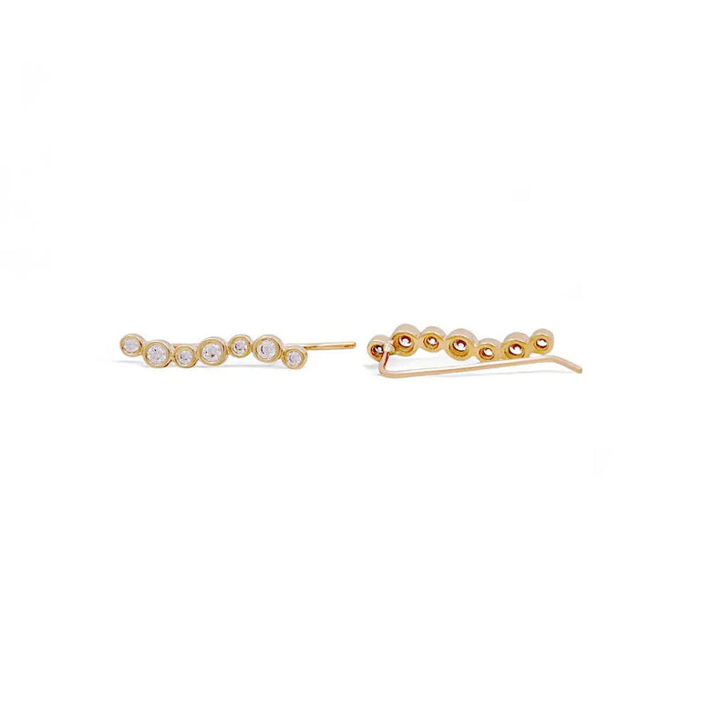 14K Yellow Gold Earrings - Miral Jewelry
