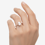 14K Yellow Gold Engagement with Cz Fashion Women's Ring - Miral Jewelry