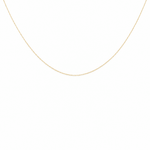 14K Yellow Gold Fancy Link Chain 18" - Miral Jewelry