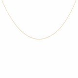 14K Yellow Gold Fancy Link Chain 18" - Miral Jewelry