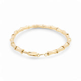 14K Yellow Gold Fancy Link Women's Bracelet - Miral Jewelry