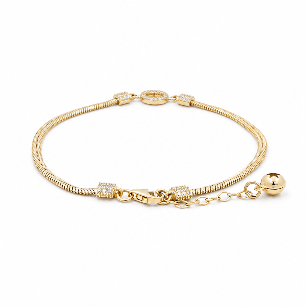 14K Yellow Gold Fashion Bracelet Women's - Miral Jewelry