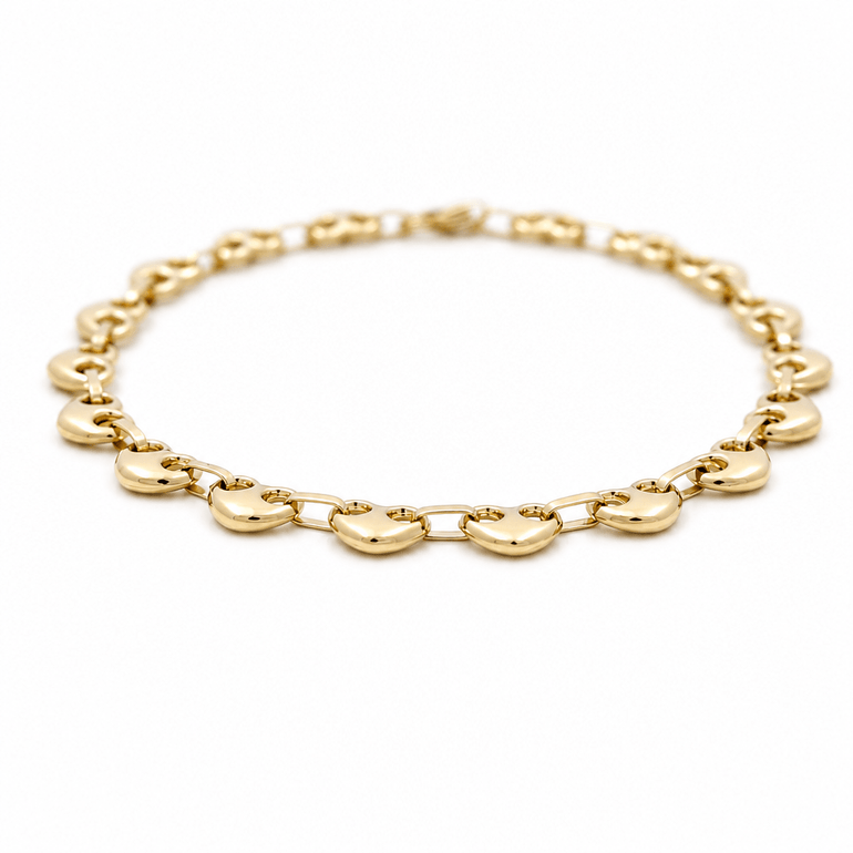 14K Yellow Gold Fashion Bracelet Women's - Miral Jewelry