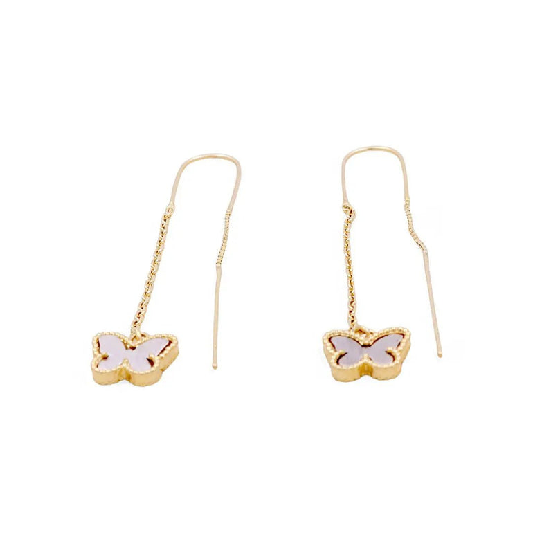 14K Yellow Gold Fashion Earrings - Miral Jewelry