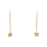 14K Yellow Gold Fashion Earrings - Miral Jewelry