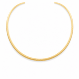 14k Yellow Gold Fashion Necklace 16" - Miral Jewelry