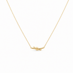 14k Yellow Gold Fashion Necklace 18" - Miral Jewelry