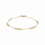 14K Yellow Gold Fashion Women's Bracelet - Miral Jewelry