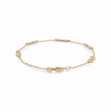 14K Yellow Gold Fashion Women's Bracelet - Miral Jewelry