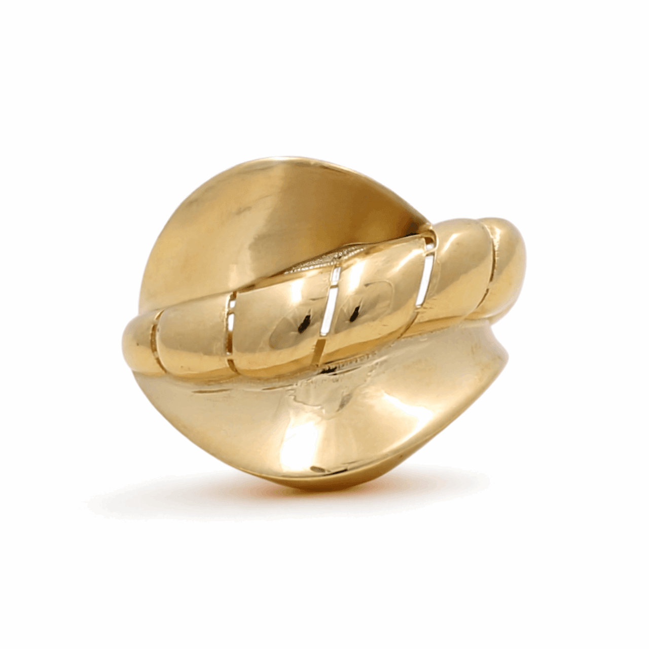14K Yellow Gold Fashion Women's Ring - Miral Jewelry