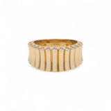 14K Yellow Gold Fashion Women's Ring - Miral Jewelry