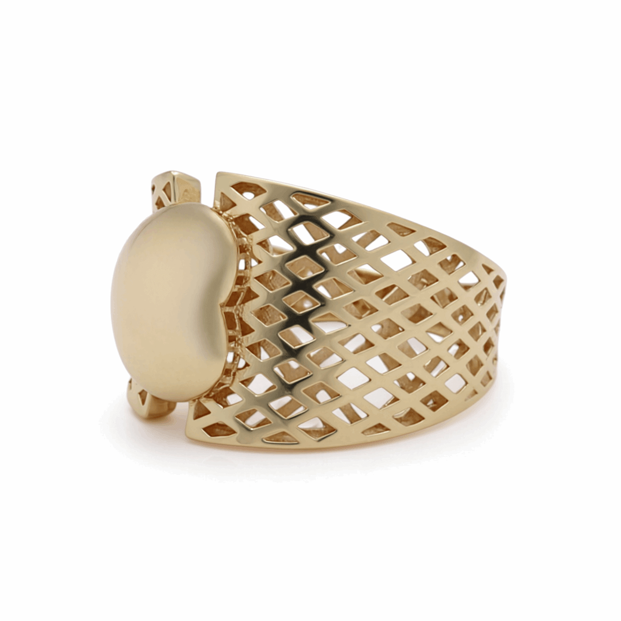 14K Yellow Gold Fashion Women's Ring - Miral Jewelry